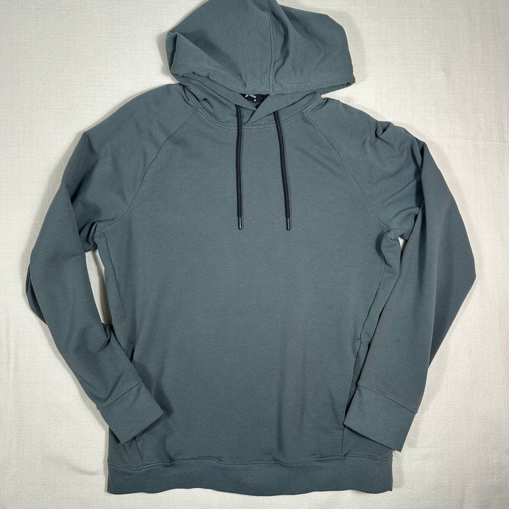 Everyday Active Hoodie Womens Medium Nephrite Green Thumbhole Zip Pocket
